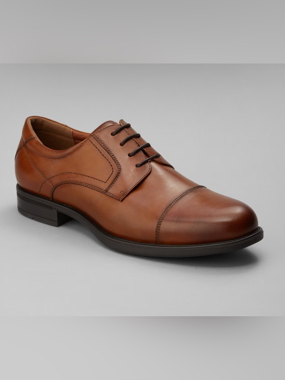 Men's Tan Leather Florsheim Oxford